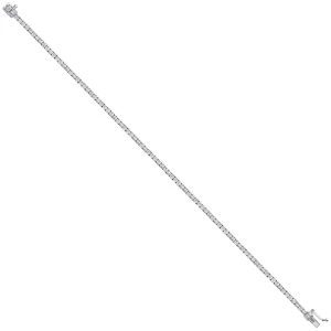 18ct White Gold 0.25ct Diamond Tennis Bracelet